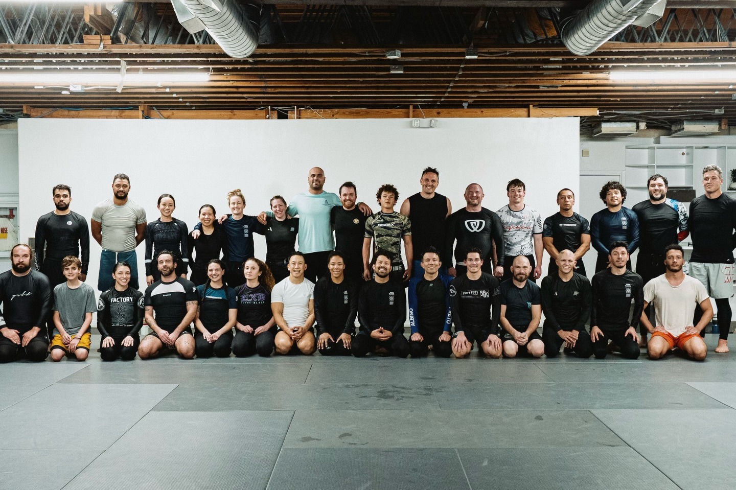 The AUTORE jiu jitsu community on the mats